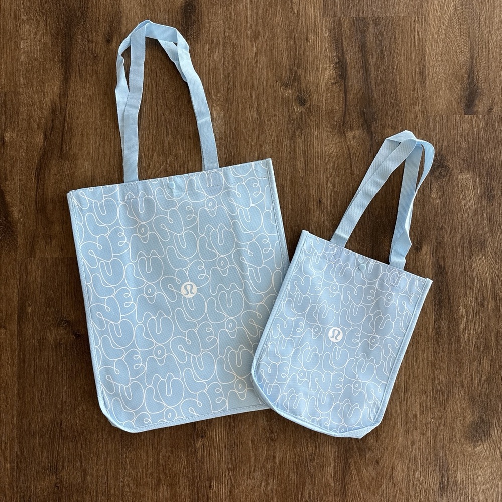 lululemon Reusable Shopping Totes - Daydream Blue - Spring 2025 Exclusive